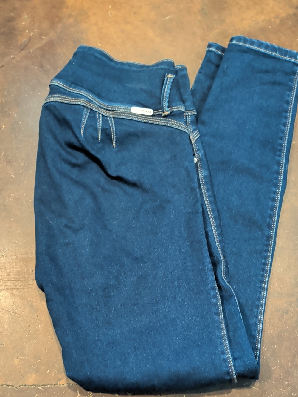 Women’s Colombiana Dark Blue Slim Stretch Jeans